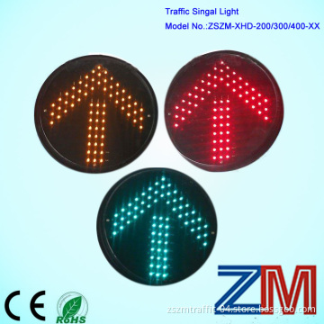 200mm LED Black Full Screen Traffic Light